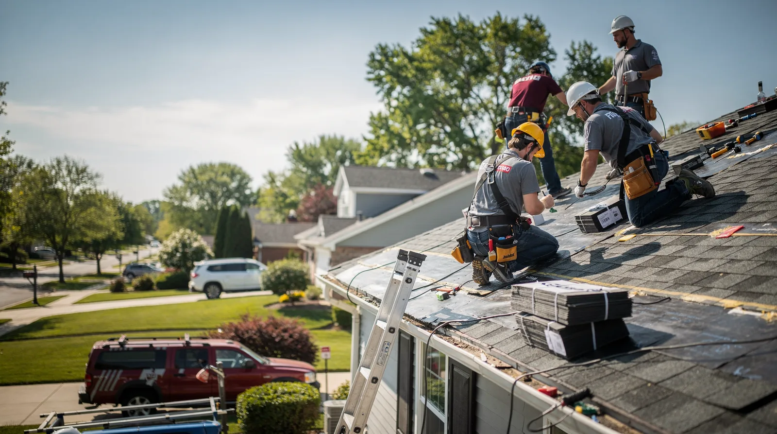 Roof Repair in Golden, IL around you